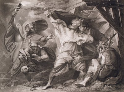 Off, off, you lendings-Come unbutton here Shakespeare, King Lear, Act 3, Scene 4 by William Sharp