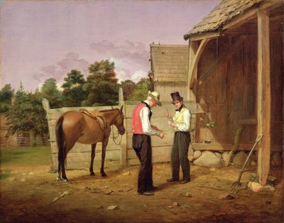 Bargaining for a Horse by William Sidney Mount