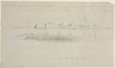 Eel Spearing at Setauket, Long Island, New York by William Sidney Mount