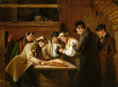 The Raffle by William Sidney Mount