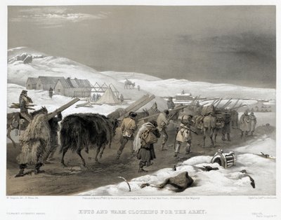 British Troops on the Road to Sevastopol by William Crimea Simpson