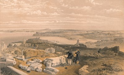 Sebastopol from Old Chersonese and Ancient Church of St Vladimir by William Simpson