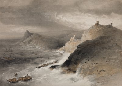 Storm in the Balaklava Bay on 14th of November 1854 by William Crimea Simpson