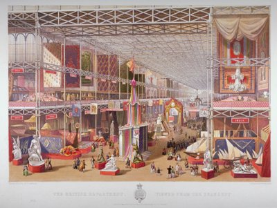 The Great Exhibition, Hyde Park, Westminster, London, 1851 by William Simpson