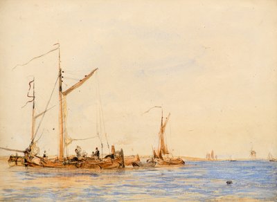 River Scene, c.1836 by William Simson
