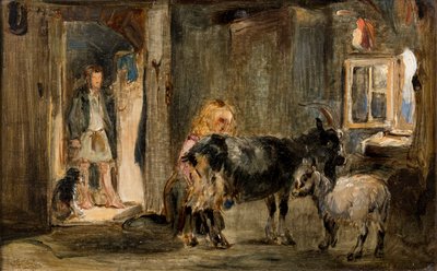 Study for The Goat Herd