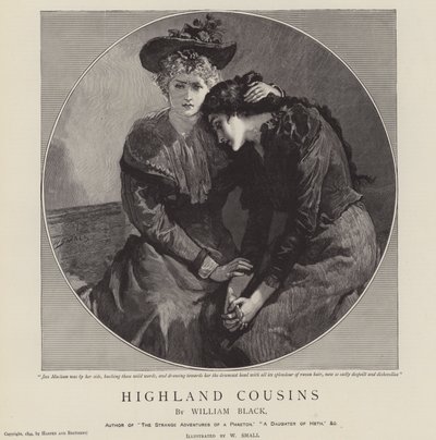 Highland Cousins by William Black by William Small