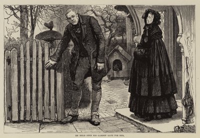 Illustration for Thirlby Hall, by W. E. Norris by William Small