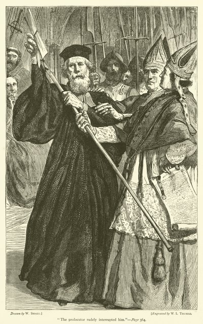 The prolocutor rudely interrupted him by William Small