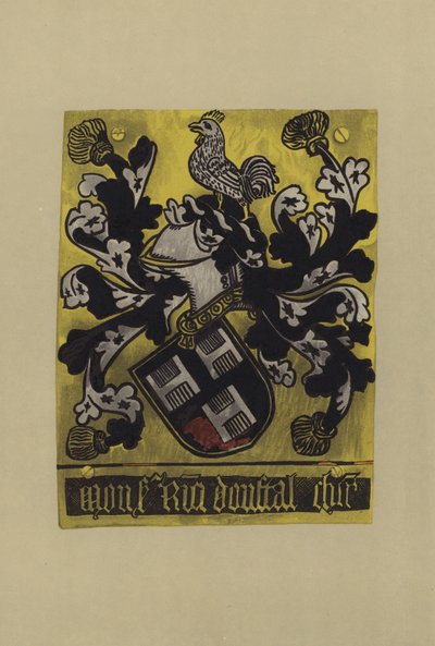 Sir Richard Tunstall, c 1484-c 1492 by William St John Hope