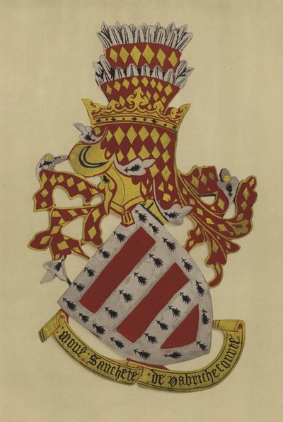 Sir Sanchet Dabrichecourt, 1348-c. 1360 by William St John Hope