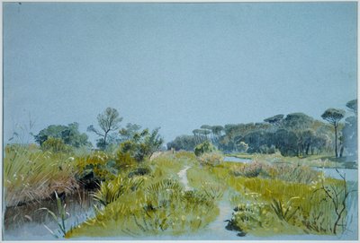 Castel Fusano—Near Rome by William Stanley Haseltine