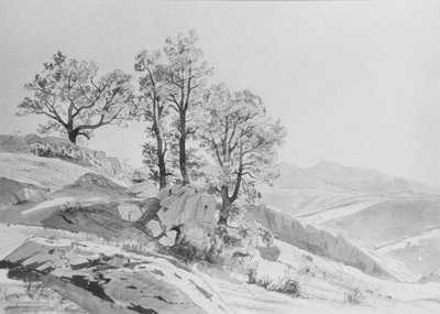 Olevano (Roman Countryside) by William Stanley Haseltine