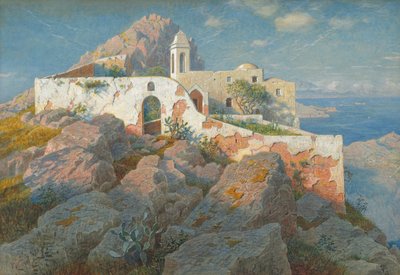 Santa Maria a Cetrella, Anacapri, c.1892 by William Stanley Haseltine