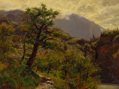 Schwyz Near Brunnen by William Stanley Haseltine