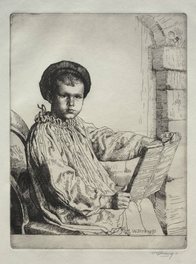 David R. Strang by William Strang