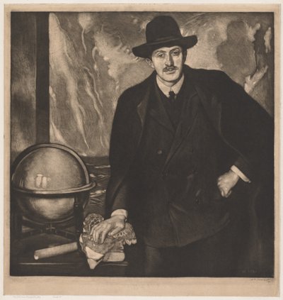 John Masefield by William Strang