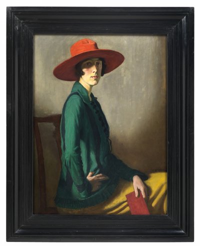 Lady with a Red Hat by William Strang