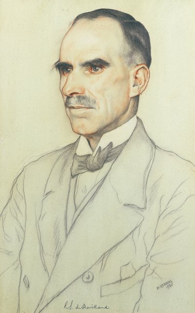 Portrait of William de Havilland, 1920 by William Strang