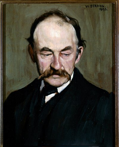 Thomas Hardy, Portrait 1893 by William Strang