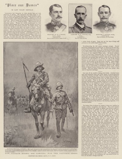 How Private Byrne, 21st Lancers, Won the Victoria Cross by William T. Maud