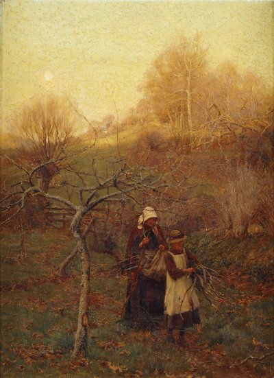 When the Evening Sun is Set by William Teulon Blandford Fletcher