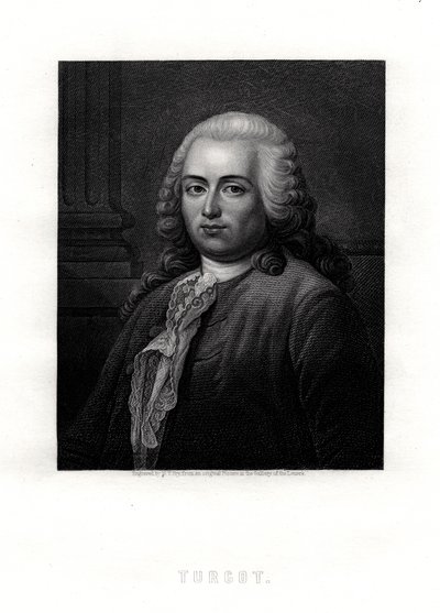 Turgot, French statesman and economist by William Thomas Fry