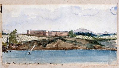 Hospital on Heyder Pacha - Scutari by William Thomas Markham