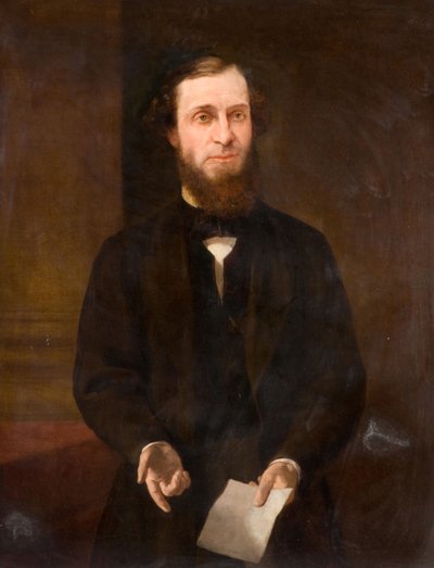 Portrait of Edwin Yates, 19th century by William Thomas Roden