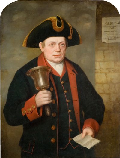 Portrait of Jacob Wilson, Last Birmingham Town Crier by William Thomas Roden