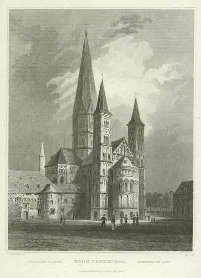 Bonn Cathedral by William Tombleson