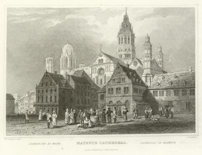 Mayence Cathedral by William Tombleson