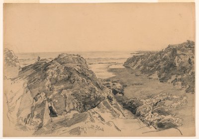 Paradise and Purgatory, Middletown, Rhode Island, ca. 1875–80 by William Trost Richards
