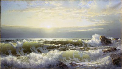 Off Connecticut, Newport by William Trost Richards
