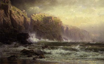 The League Long Breakers Thundering on the Reef by William Trost Richards