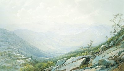 The Mount Washington Range, from Mount Kearsarge, 1872 by William Trost Richards