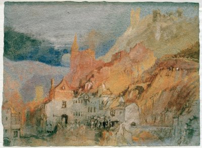 At the End of the Road from Bernkastel to Trarbach by Joseph Mallord William Turner