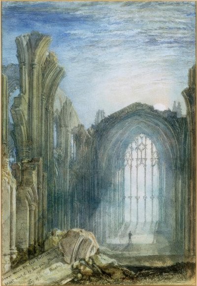 Melrose Abbey: An Illustration to Sir Walter Scott’s The Lay by Joseph Mallord William Turner
