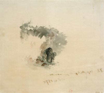 Sea, Trees, Figures (?, for Campbell’s Poetical Works’, 1837 by Joseph Mallord William Turner