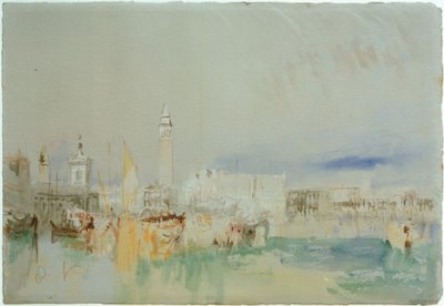 The Dogana, Campanile of San Marco and the Doge’s Palace by Joseph Mallord William Turner