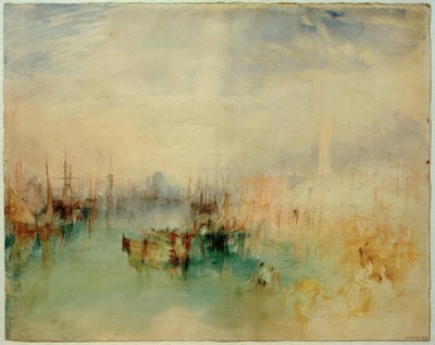 Venice: Shipping off the Riva degli Schiavoni, from near the Ponte dell