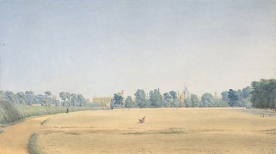 View of University Park Looking Towards New College, Oxford, after 1825 by Joseph Mallord William Turner