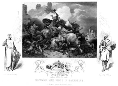 King Richard I at the Battle of Jaffa by William Turner Davey