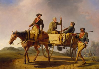 Veterans of 1776 Returning from the War by William Tylee Ranney