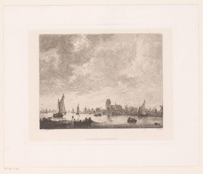 View of the Merwede before Dordrecht by William Unger