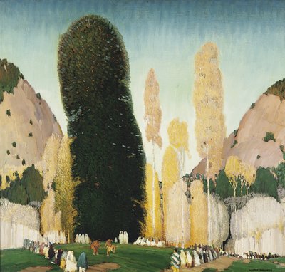 A Mountain Ceremony, c.1930 by William Victor Higgins