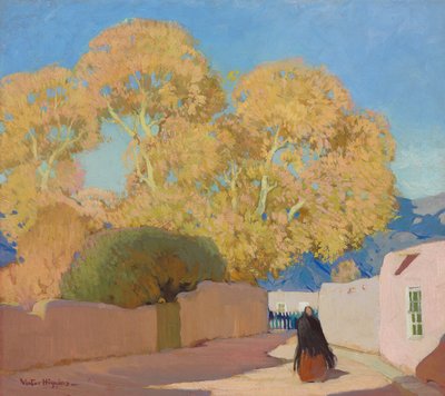 Canyon Drive, Santa Fe by William Victor Higgins