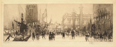 A Venetian Festival by William Walcot