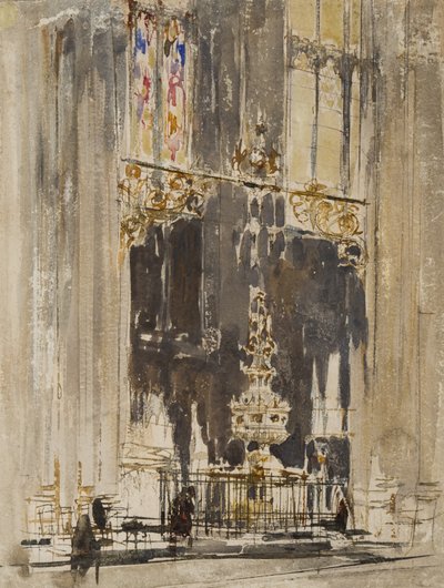 Chapel and Font by William Walcot