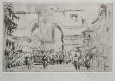Hadrian Entering Salonica by William Walcot